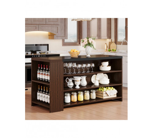 Кухонна 5-ярусна шафа для зберігання — 90×140×55 см, МСМ