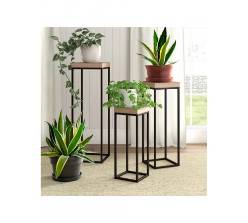 Подставка для растений Billye – набор из 3 шт. (110×35×35 см)