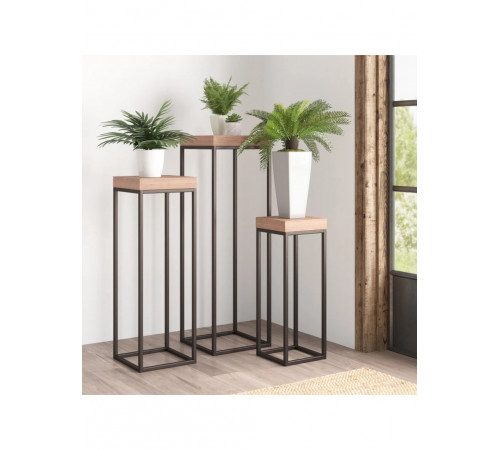 Подставка для растений Billye – набор из 3 шт. (110×35×35 см)