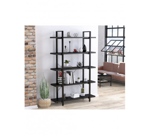 Стеллаж Сингл-5-120 MSMLOFT – большой стеллаж в стиле лофт