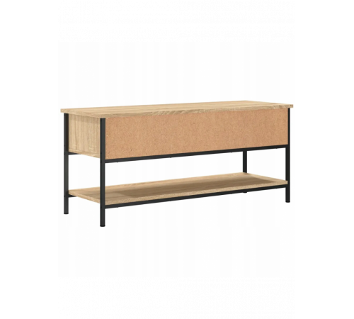 Тумба под телевизор – дуб Сонома (100×35×45 см)