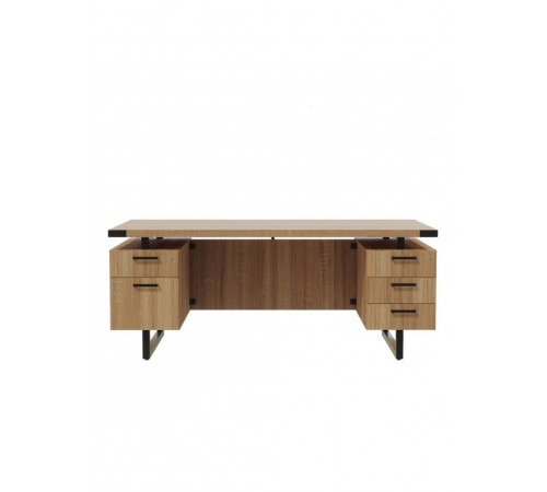 Рабочий стол Mirella с двойной подставкой – 182×91×75 см.