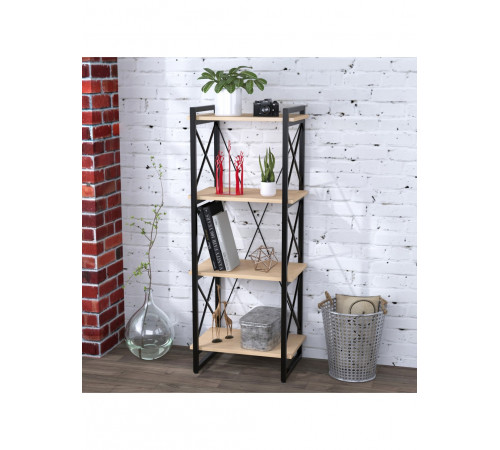 Стеллаж офисный SKF-4 в стиле лофт
