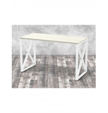 Стіл листовий Айсберг 06 Білий/дуб MSMLOFT