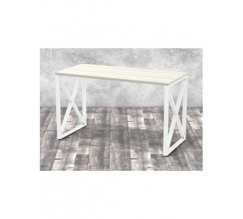 Письменный стол Айсберг 06 (белый/дуб) — MSMLOFT