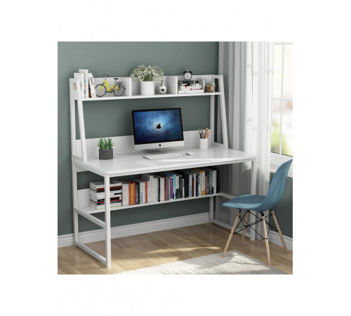 Компьютерный стол в стиле лофт с металлическим каркасом