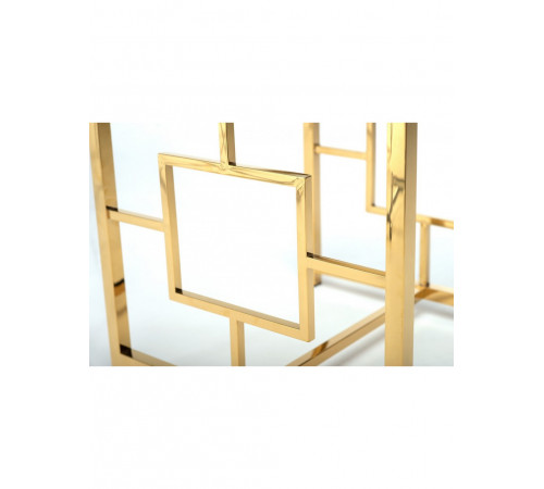 Кавовий стіл CL-2 — прозоре скло та ніжки 