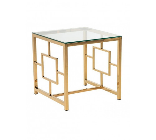Кавовий стіл CL-2 — прозоре скло та ніжки 