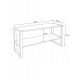 Тумба под телевизор Sonoma + белая - MSMLOFT
