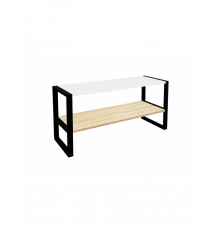 Тумба под телевизор Sonoma+белая