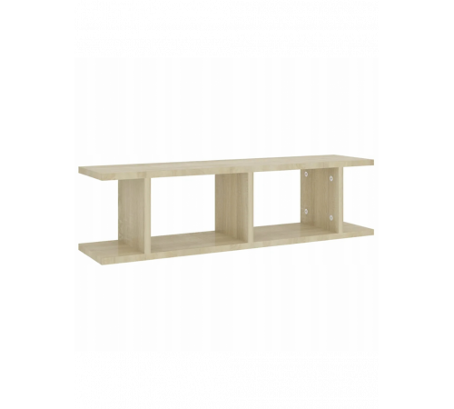 Настенная полка дуб Сонома