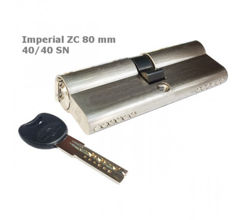 Цилиндр Imperial ZC 80 мм SN 40x40 ключ/ключ