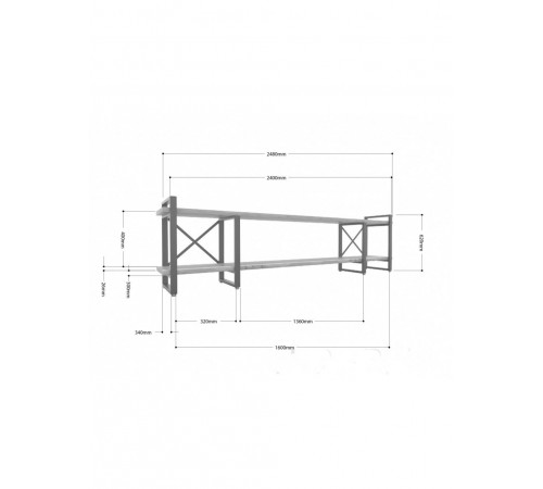 Тумба Айсберг Лофт 240