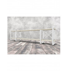 Тумба під ТВ Айсберг 240 білий/білий MSMLOFT