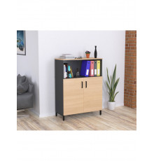 Тумба офісна LTO-900-1200 антрацит, MSMLOFT