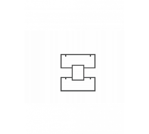 Подвесная полка OLAF черная (для игрушек и книг