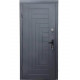 Вхідні двері Вулкан антрацит із МДФ — два замки для підвищеної безпеки