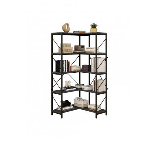 5-ярусний кутовий стелаж "Sukanya" MSM - містке рішення для спальні або вітальні.