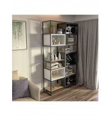 Стелаж для дому в стилі MSMLOFT,каркас металевий