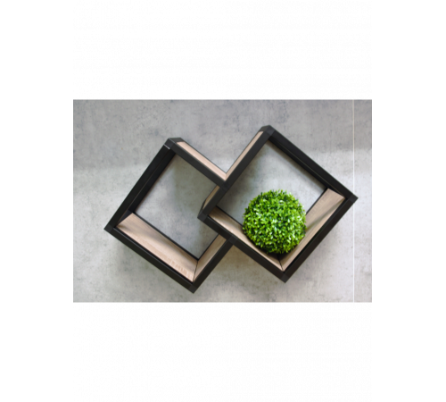 Настінна книжкова полиця TETRIS-2 loft