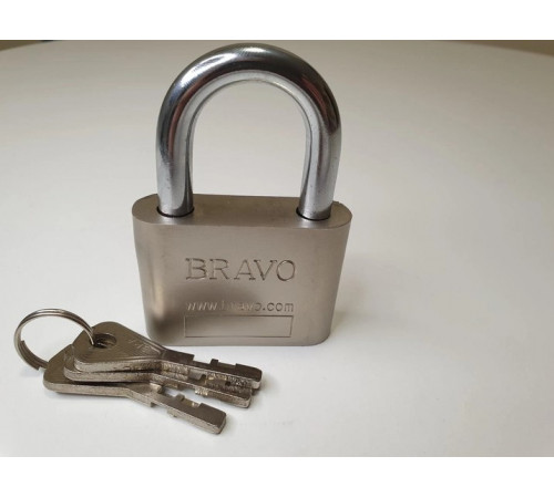 KEDR Замок навісний Кедр BRAVO ROUNDED 60мм