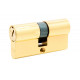 Дверной цилиндр Imperial ZN 60 мм 30/30 PB