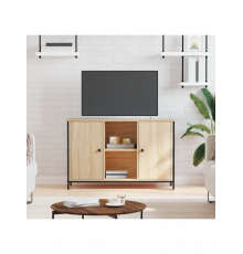Тумба под телевизор, дуб сонома, 100x35x65 см