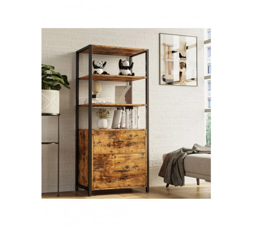 Высокий промышленный шкаф с выдвижными ящиками - МСМ (182×60×40)