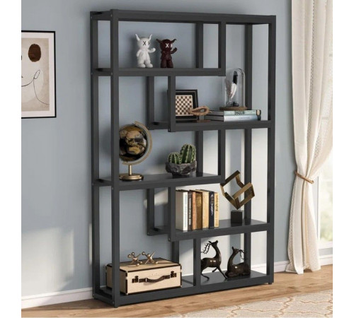 Стелаж “HX” MSM — стильний геометричний 6-ярусний стелаж