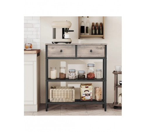 Консольний стіл з ящиками (75×75×24 см)