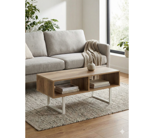 Журнальний столик ClosetMaid 100x40 — Стриманий Лофт Дизайн