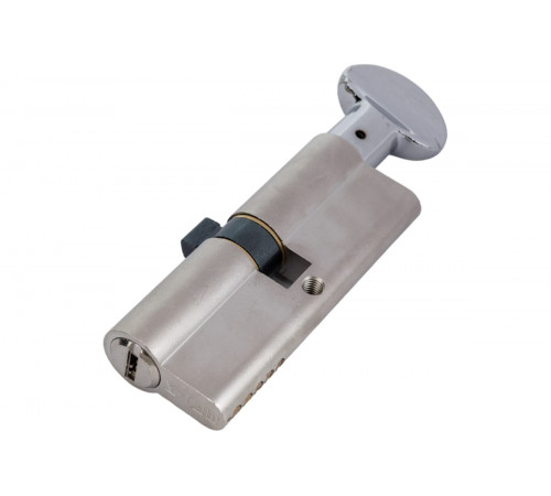 Цилиндр Kale BМ 35х10х35=80мм, никель, с вертушкой