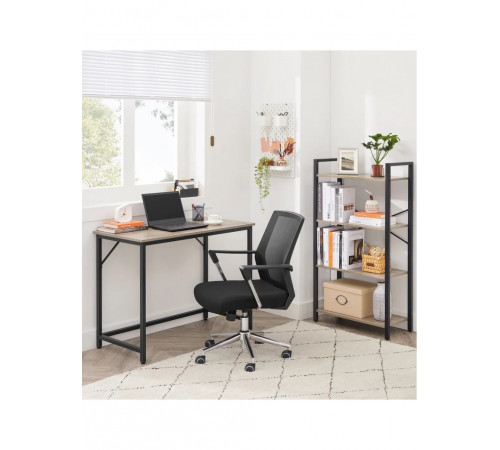 Письмовий стіл на металевій основі (100×50×75 см) — MSMLOFT