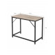 Письмовий стіл на металевій основі (100×50×75 см) — MSMLOFT