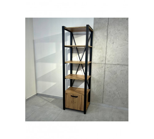 Стеллаж LOFT 600 – стиль лофт: прочный каркас и качественное ДСП