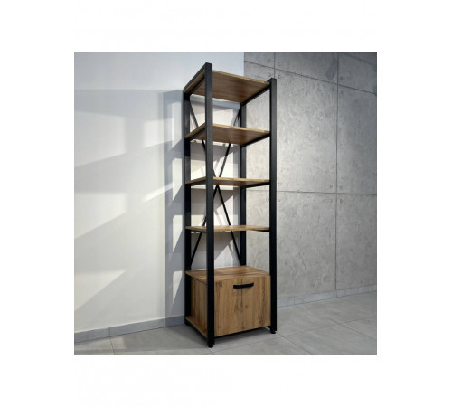 Стеллаж LOFT 600 – стиль лофт: прочный каркас и качественное ДСП