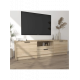 Тумба под телевизор – дуб Сонома (140×35×40 см)