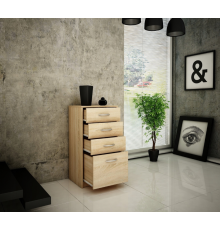 Комод с ящиками, дуб сонома