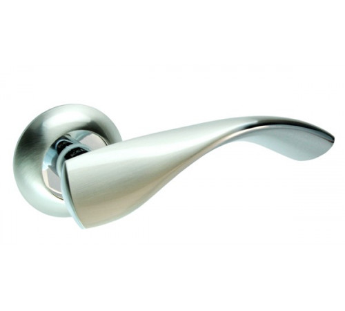 Ручки на розетці KEDR R10.049-AL SN/CP