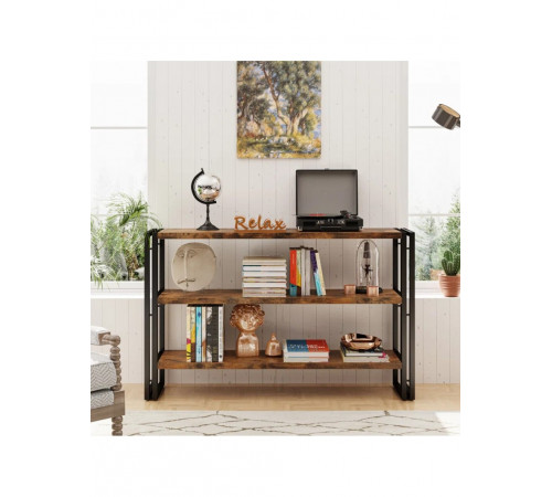 Етажерка 3 полиці MSMLOFT — стильний стелаж для дому, книг та декору