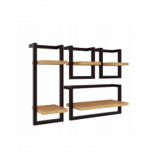 Підвісна полиця в стилі лофт