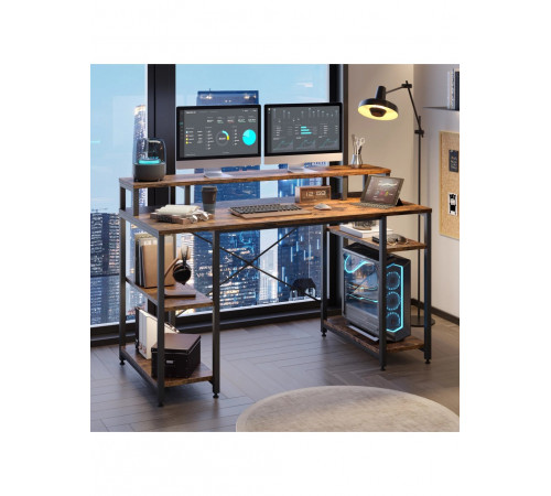 Комп’ютерний стіл із полицею для монітора