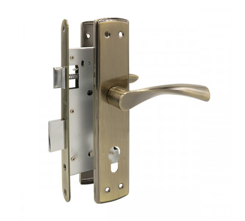 KEDR Замок врезной с ручками CLASS AB 7255-4