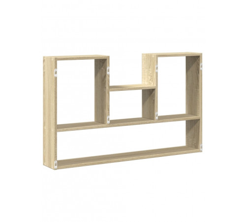 Настенная полка дуб Сонома