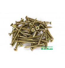 Саморез жёлтый универсальный 3 x 50 мм. (упаковка 1000шт)