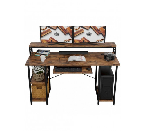 Компьютерный стол на металлической основе