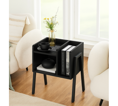 Тумбочка с полками для хранения