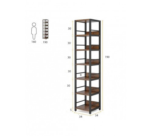 Стеллаж угловой