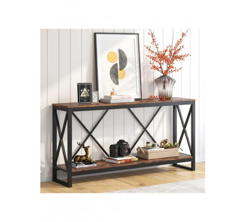 Стіл консольний з відкритою полицею для зберігання