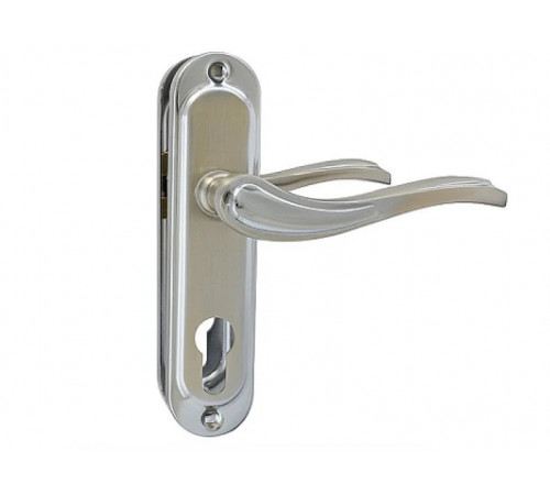 Дверні ручки на планці KEDR AL MINI 61.364 SN/CP